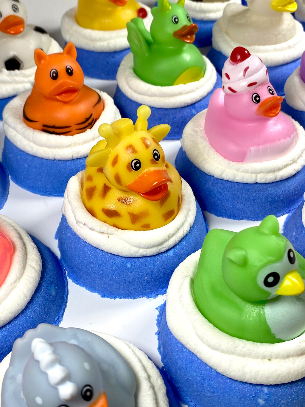 Duckie Donut Blue